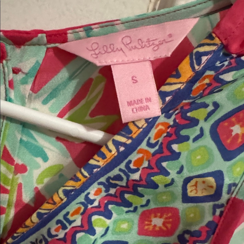 Lilly Pulitzer Multicolor Patterned Blouse - Picture 3 of 5